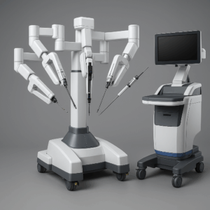 Robotic surgery platform mockup image